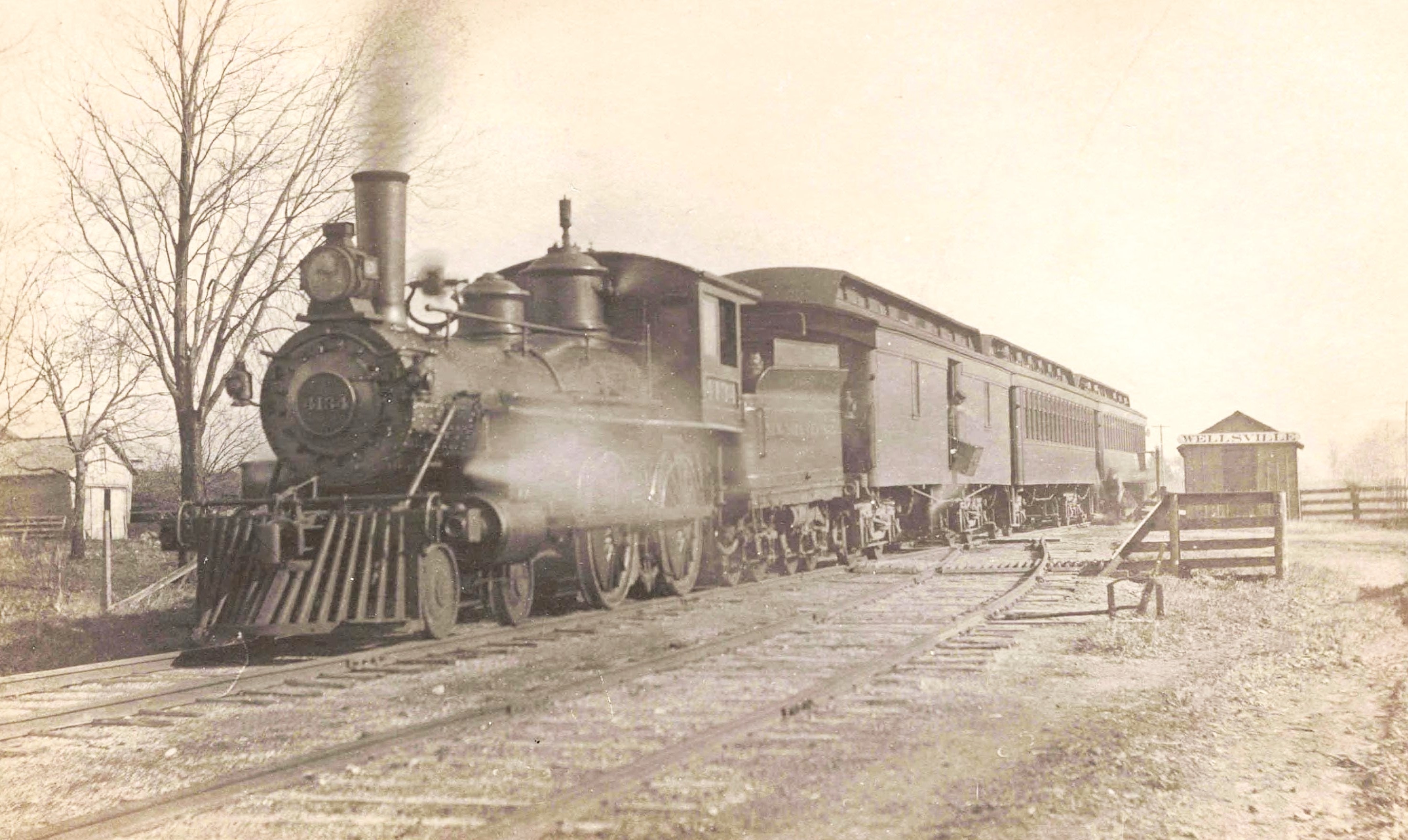 Wellsville MI Depot